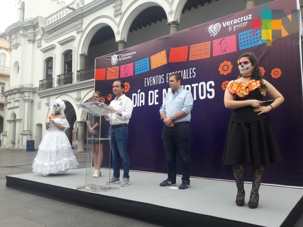 Anuncian actividades para el Día de Muertos en la ciudad de Veracruz