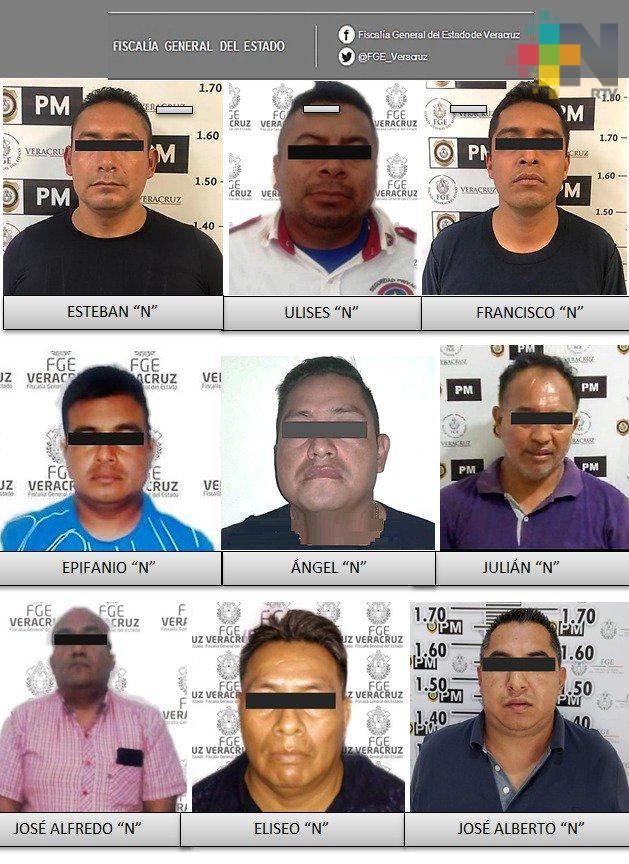 Detiene FGE a ex Comisario General de la SSP y 8 ex policías más por desaparición forzada de personas