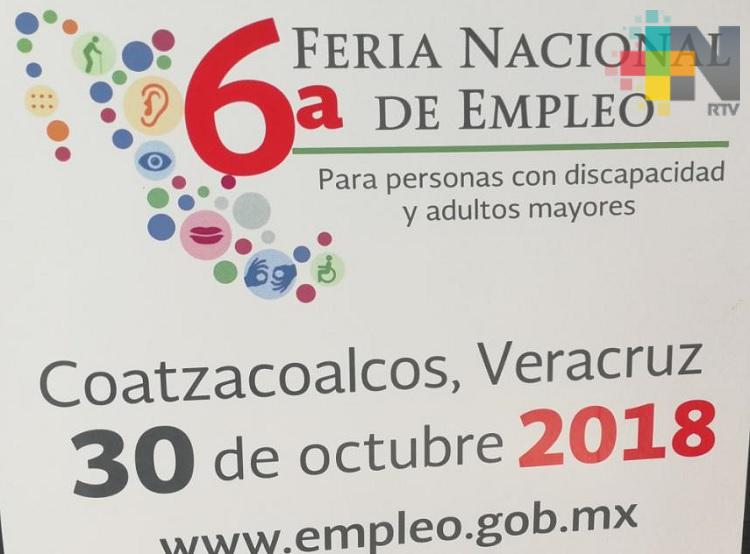 En Coatzacoalcos realizarán feria del empleo para personas con discapacidad