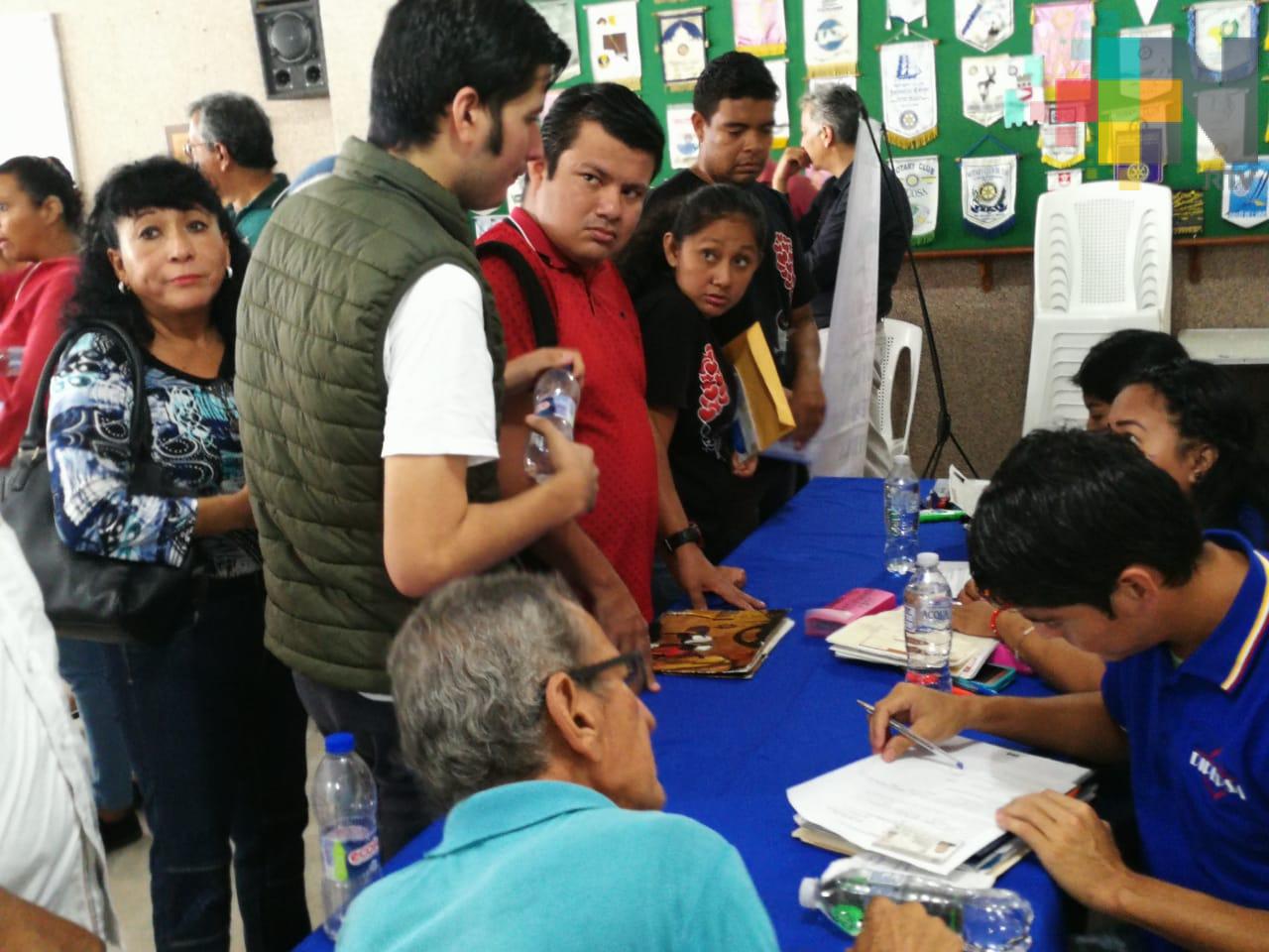 Realizan Sexta Feria del Empleo para personas con discapacidad y de la tercera edad