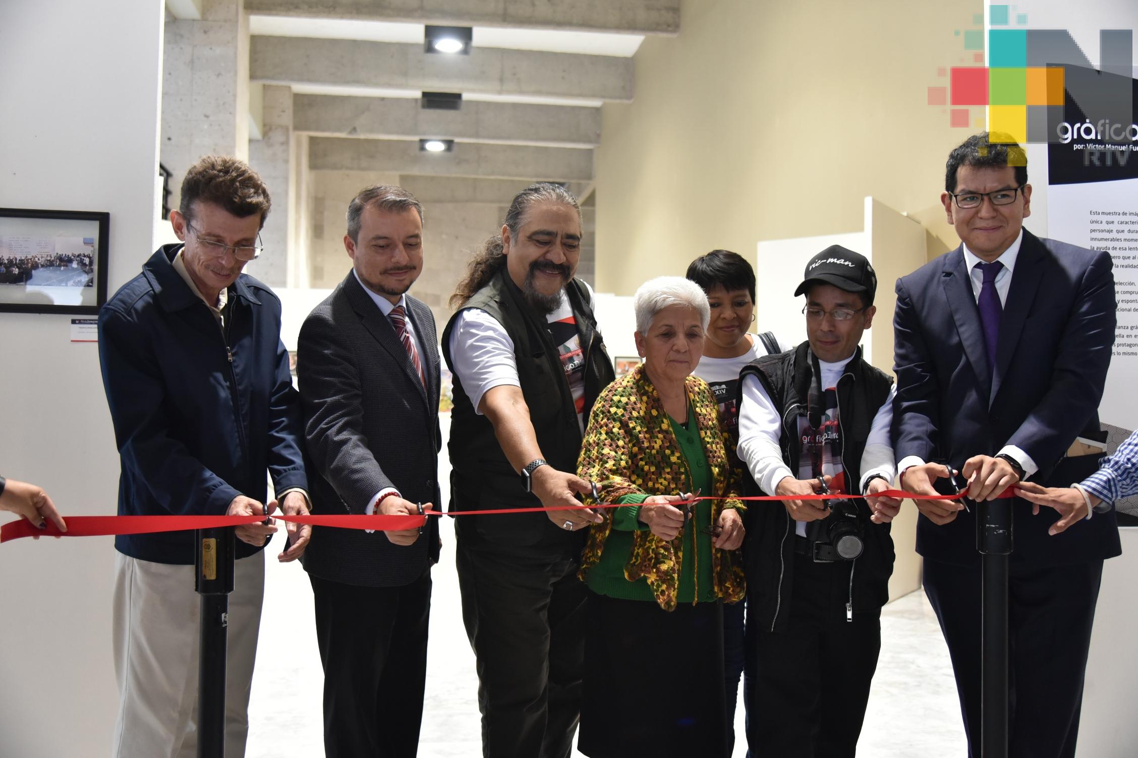 Expone “Vic-Man” su obra gráfica en el Palacio Legislativo de Veracruz