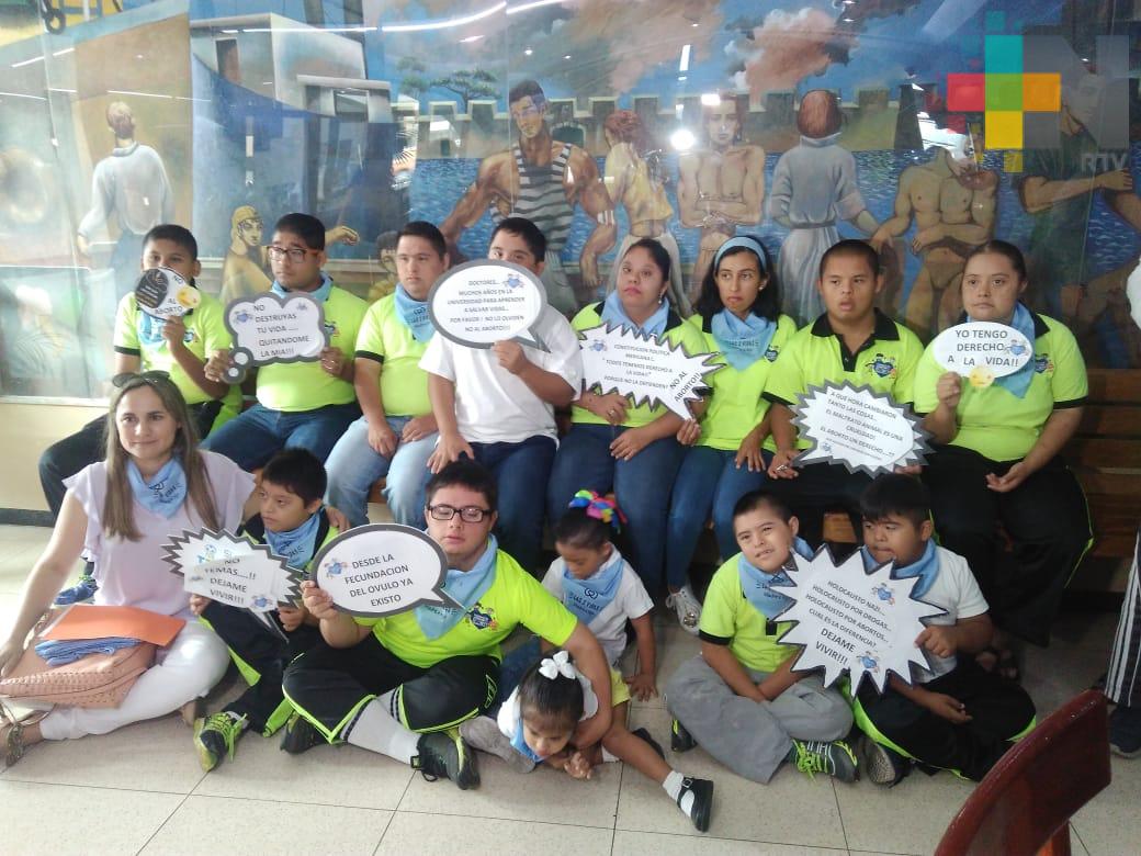 Fundación Síndrome de Down Veracruz participará en marcha contra el aborto