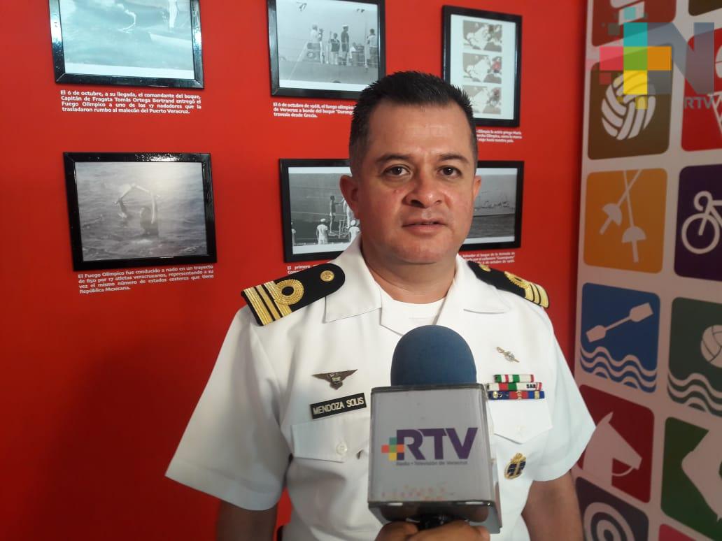 Inauguran «Veracruz puerta olímpica de México 68» en el Museo Naval México