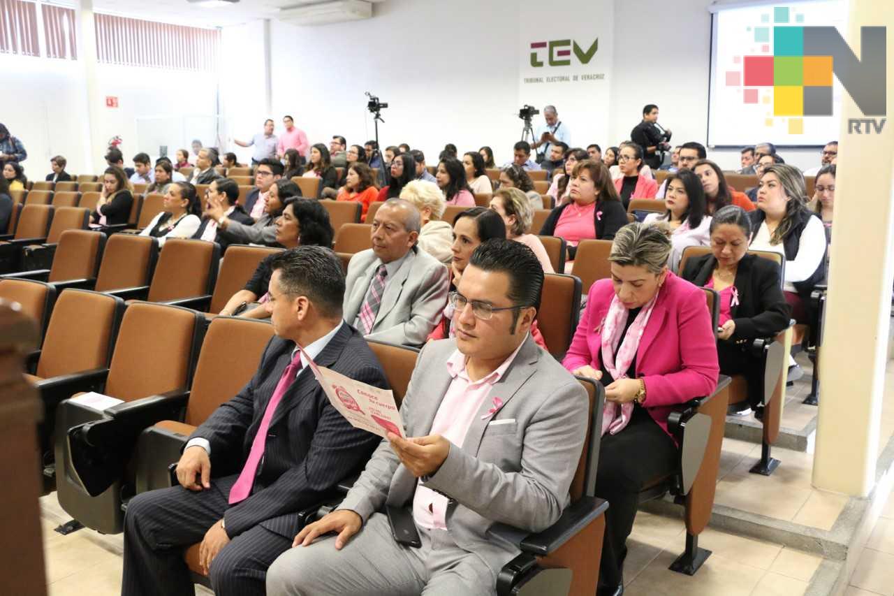 En TEV realizan jornada de concientización y lucha contra el cáncer de mama