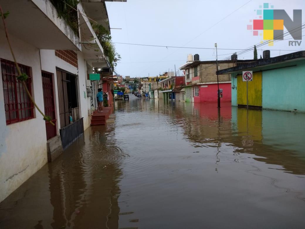 Inundaciones y árboles caídos por lluvia en Xalapa