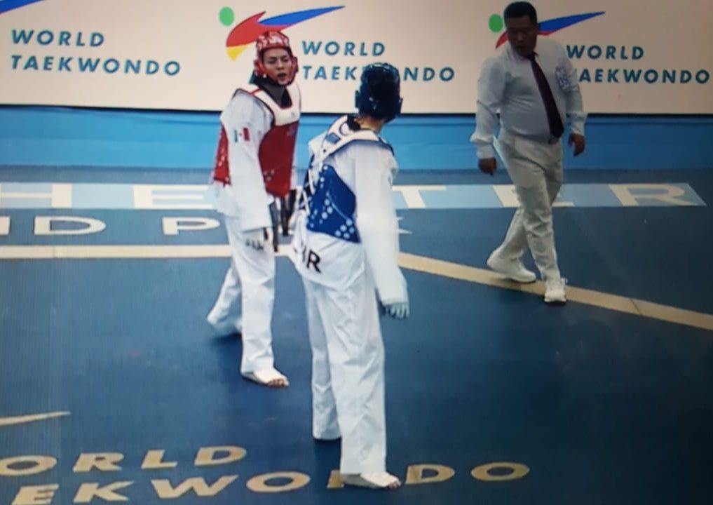 Suma María Espinoza bronce en el Grand Prix Manchester 2018