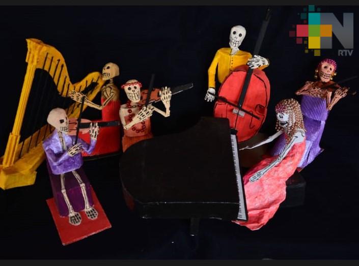 Continúan actividades por la celebración de Día de Muertos en la ciudad de Veracruz