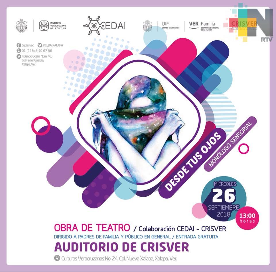 «Monólogo sensorial: desde tus ojos», vivir la experiencia de una discapacidad visual