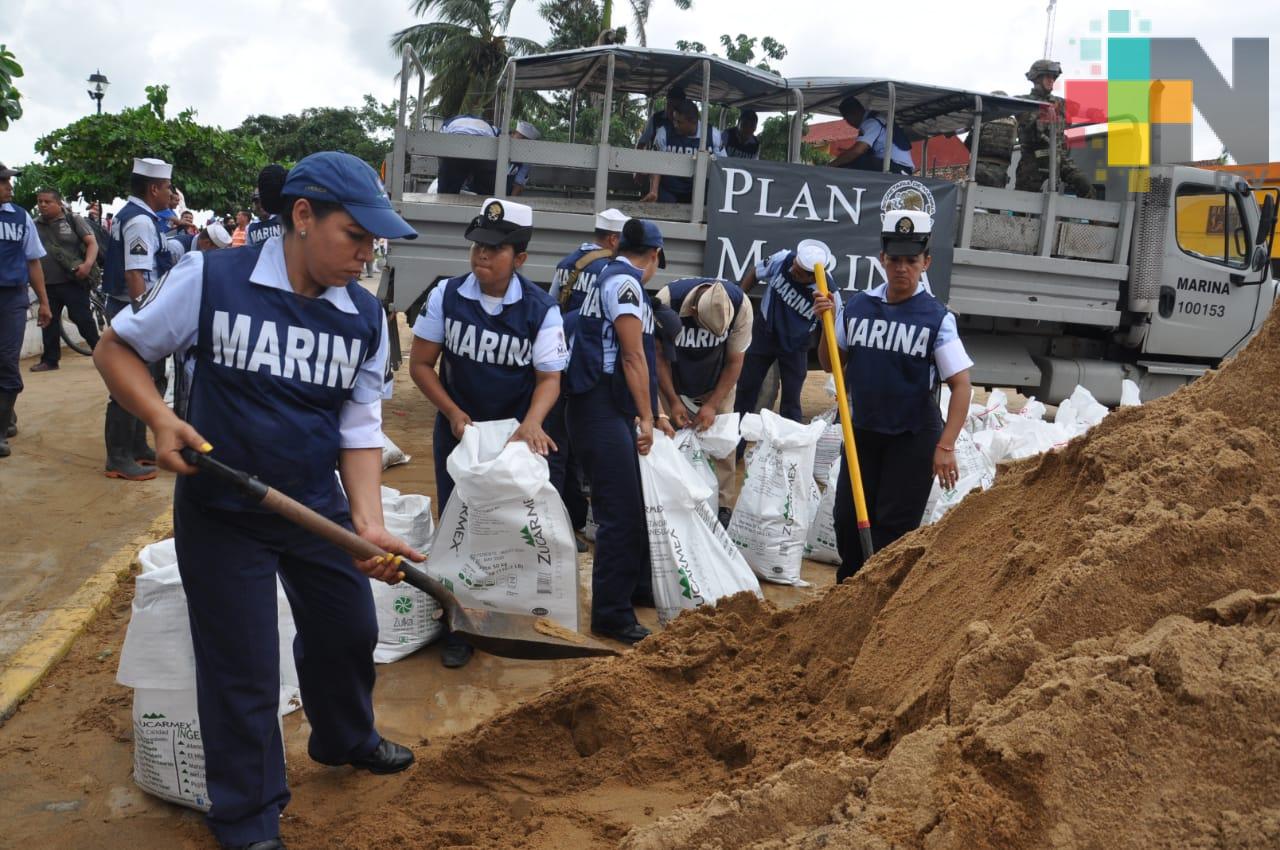 En fase de prevención Plan Marina en territorio veracruzano