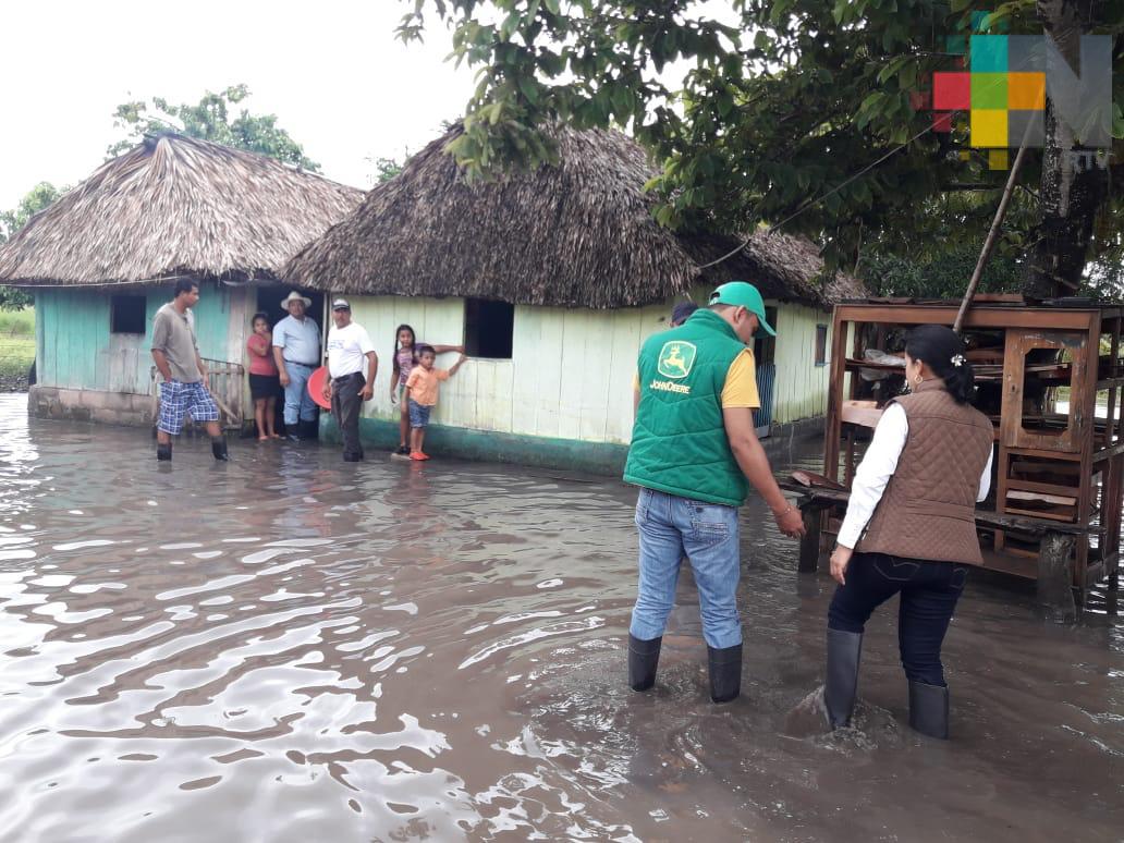 Afectaciones en Tierra Blanca por lluvias