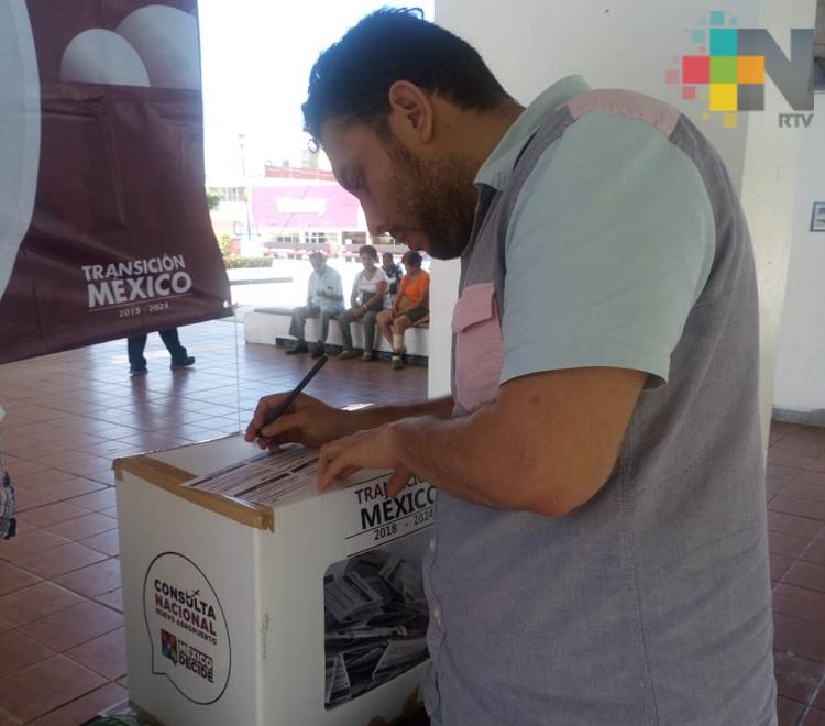 Coatzacoalcos participa en Consulta Nacional del NAIM