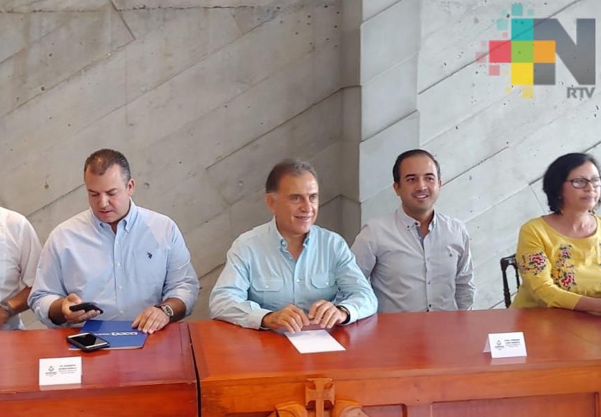 Gobernador Yunes anuncia rescate de lagunas Lagartos, Encanto y Arroyo Moreno