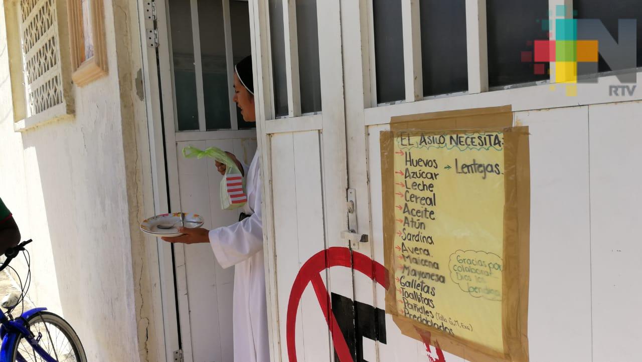 Piden apoyo para el asilo del Perpetuo Socorro de Coatzacoalcos