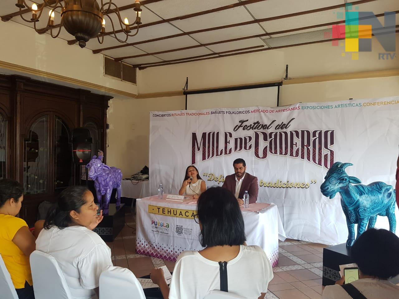 Promueven festividades del Mole de Cadera, tradición de Tehuacán, Puebla