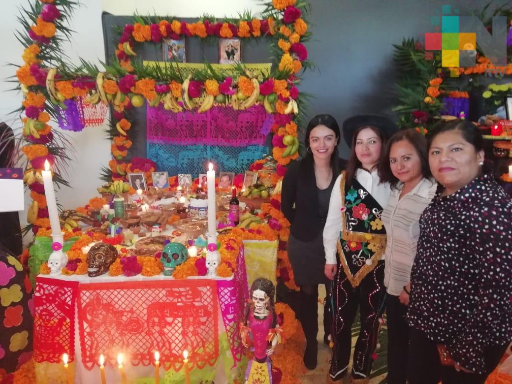 Poder Judicial de Veracruz mantiene viva la tradición del Día de Muertos