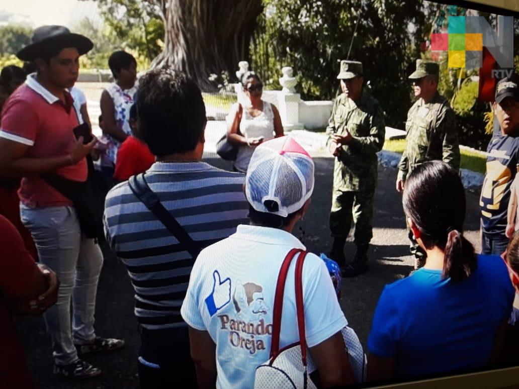 Se reanudan los paseos dominicales en las instalaciones del 87 Batallón de Infantería