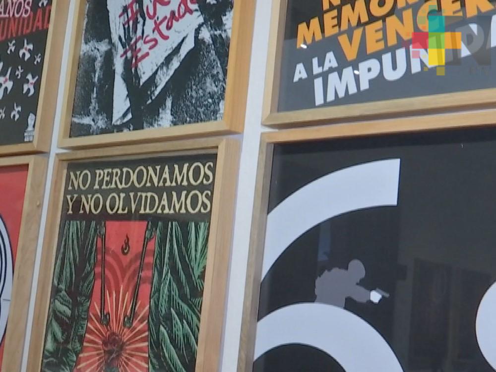 Instituto de Artes Plásticas y ayuntamiento de Xalapa recuerdan la matanza de Tlatelolco