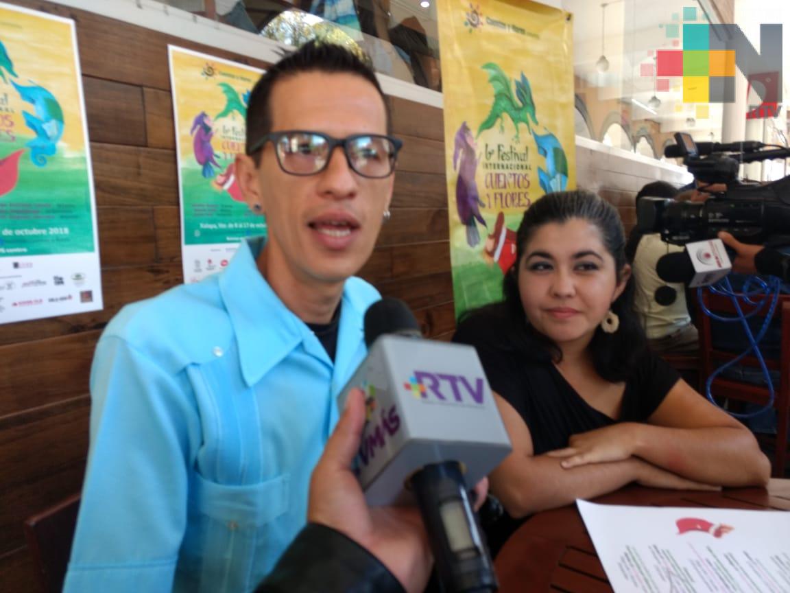Xalapa sede «Festival Internacional Cuentos y Flores»