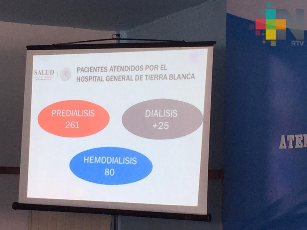 DIF de Tierra Blanca presenta programa de atención para enfermos renales