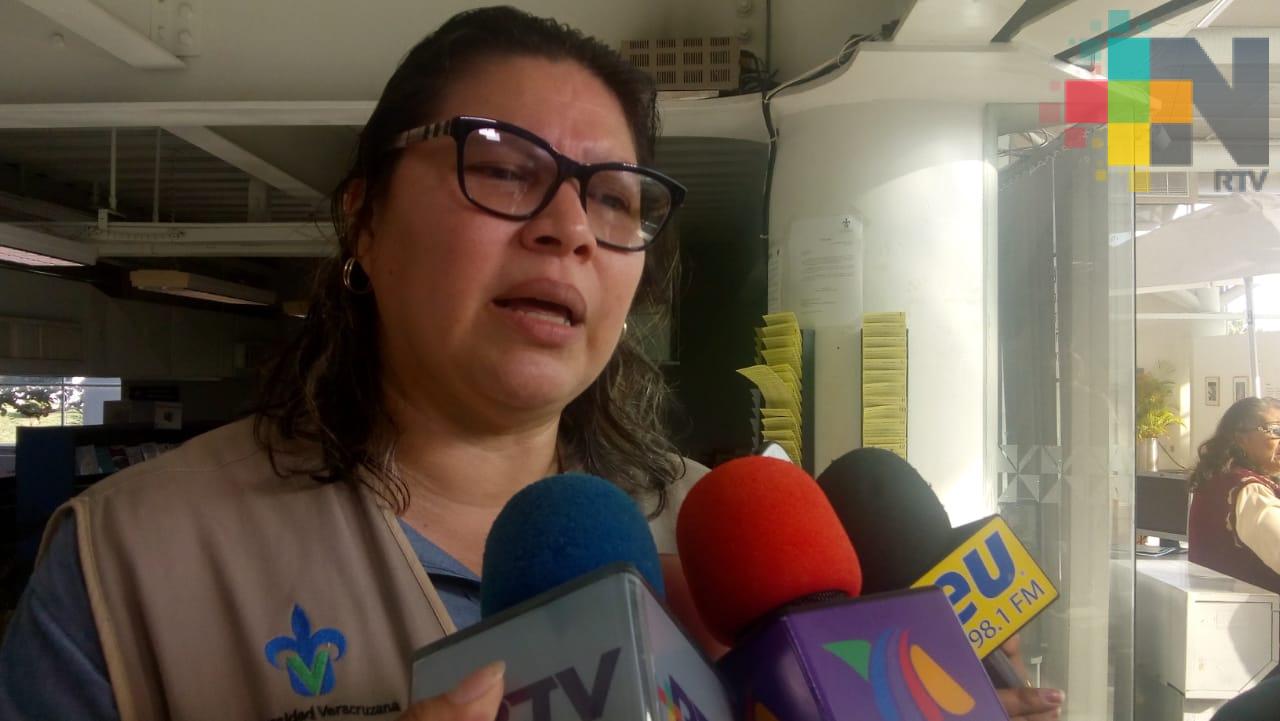 Alumnos de la UV región Veracruz instalan centro de acopio para damnificados de Los Tuxtlas