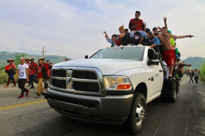 Caravana migrante cancela trayecto de este domingo
