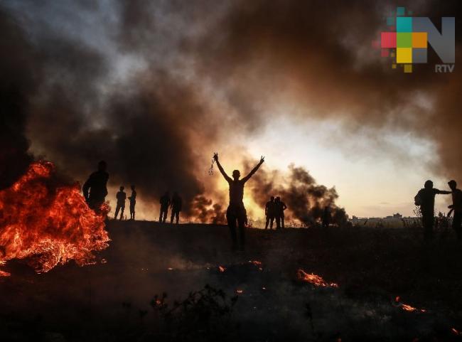 Mueren cinco palestinos por disparos israelíes contra protestas en Gaza
