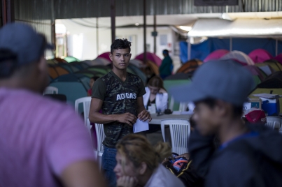 CNDH vigilará que no se violenten garantías individuales de caravana migrante