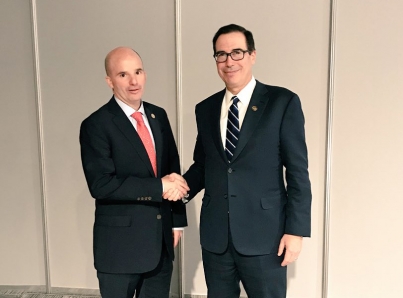 EUA aumenta disponibilidad de recursos para México a nueve mil mdd