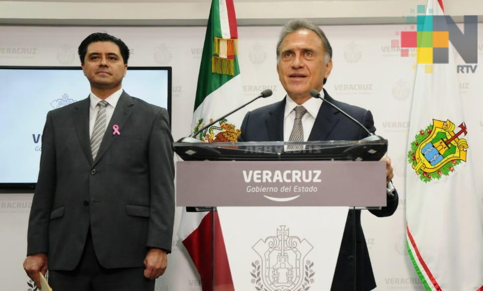 Gobernador Yunes solicita Declaratoria de Emergencia para 10 municipios más