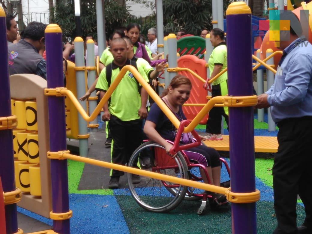 Se inauguró el primer parque inclusivo del estado de Veracruz