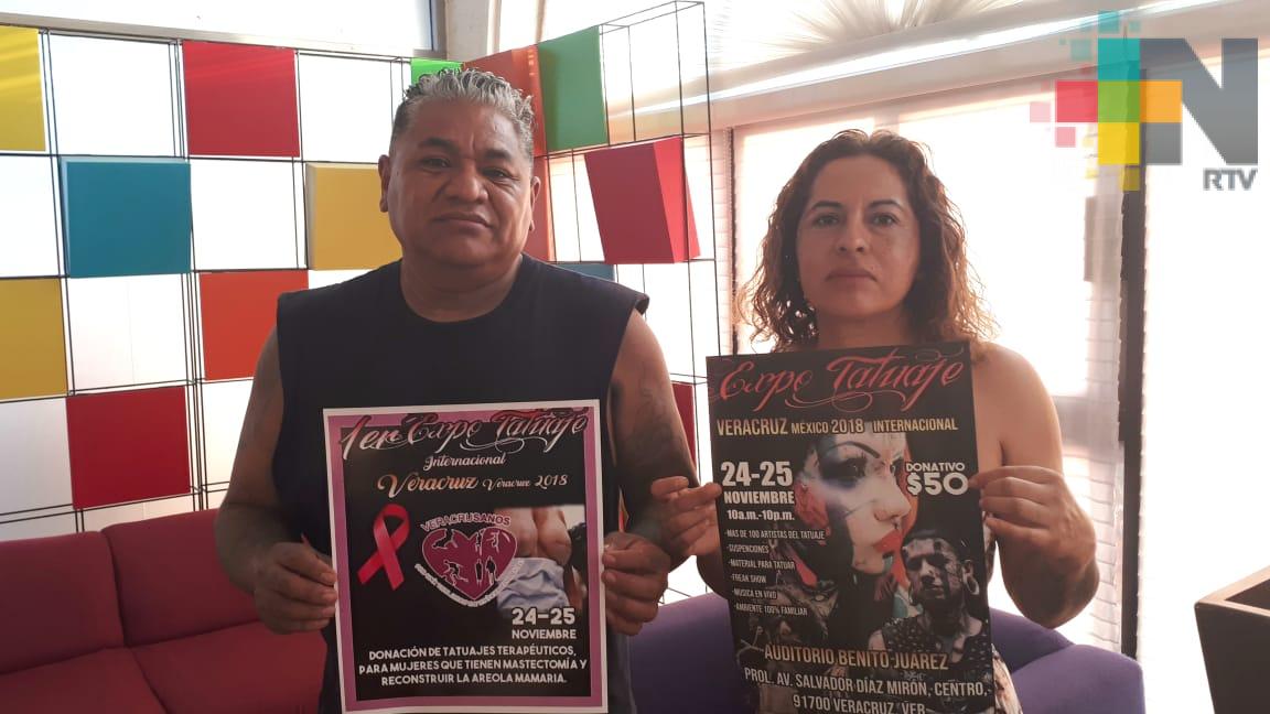 En Veracruz realizarán Expo Tatuaje