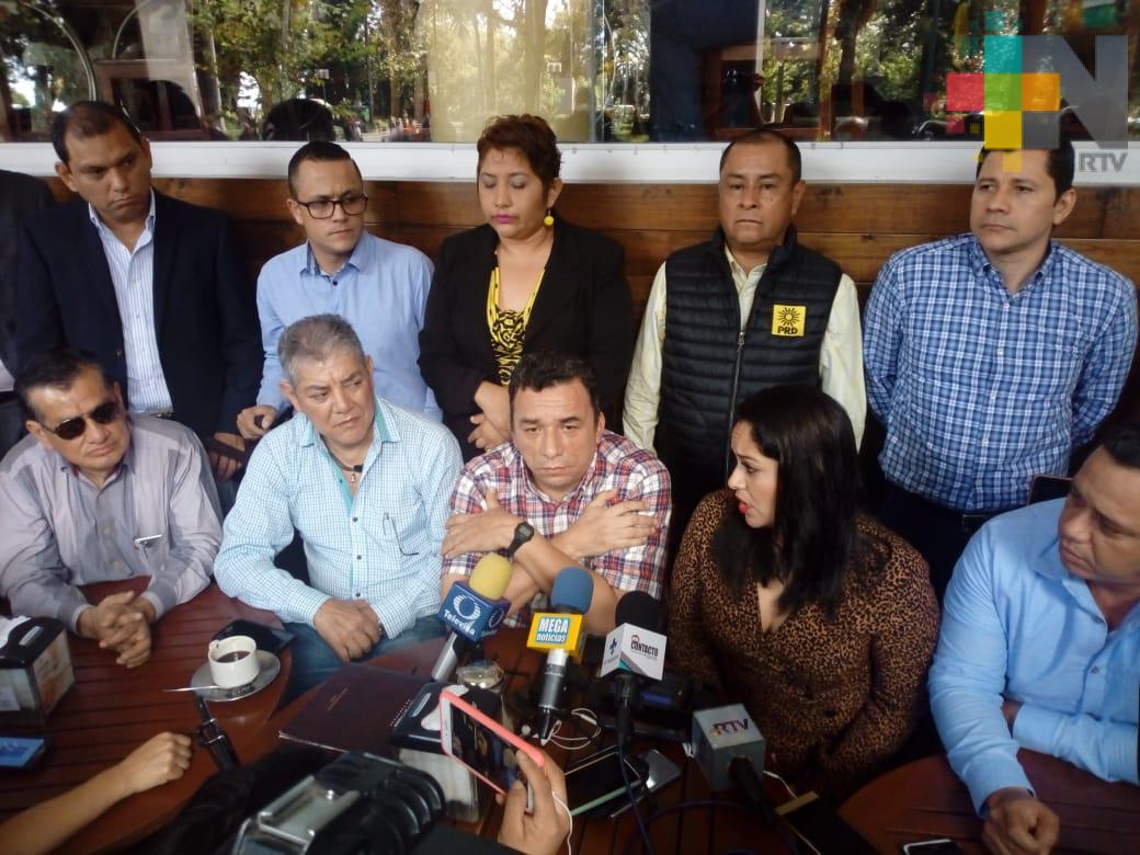 PRD solo hará alianza con MC en el Congreso de Veracruz