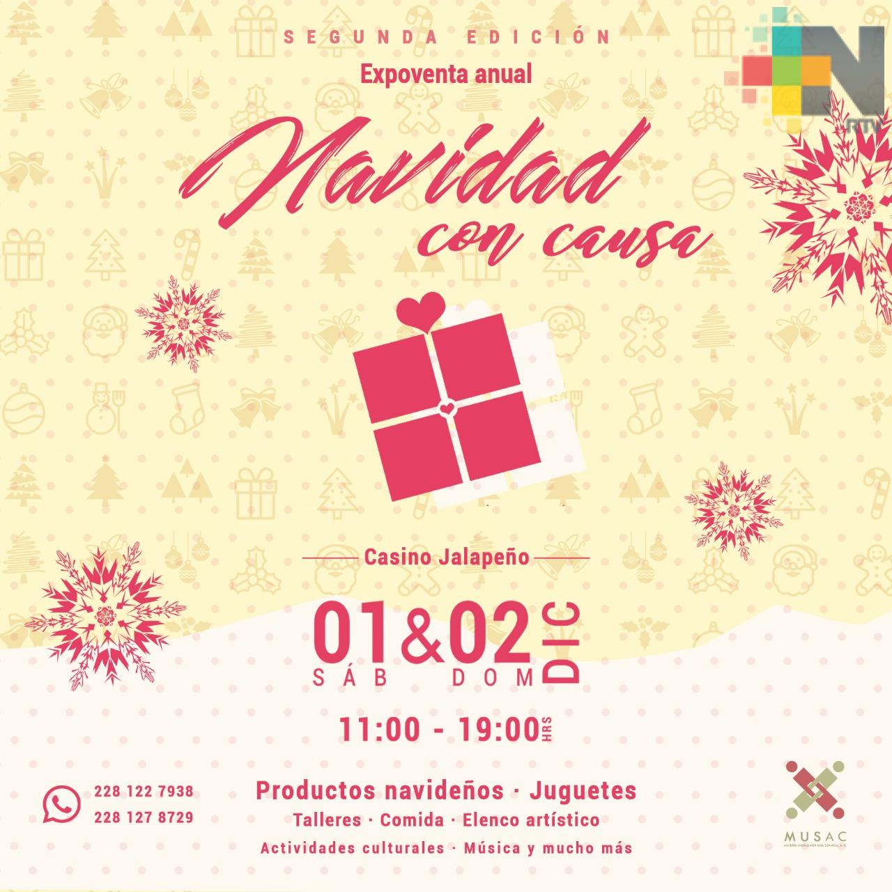 Realizarán Expo Venta en apoyo a casa hogar el 1 y 2 de diciembre en Casino Xalapeño