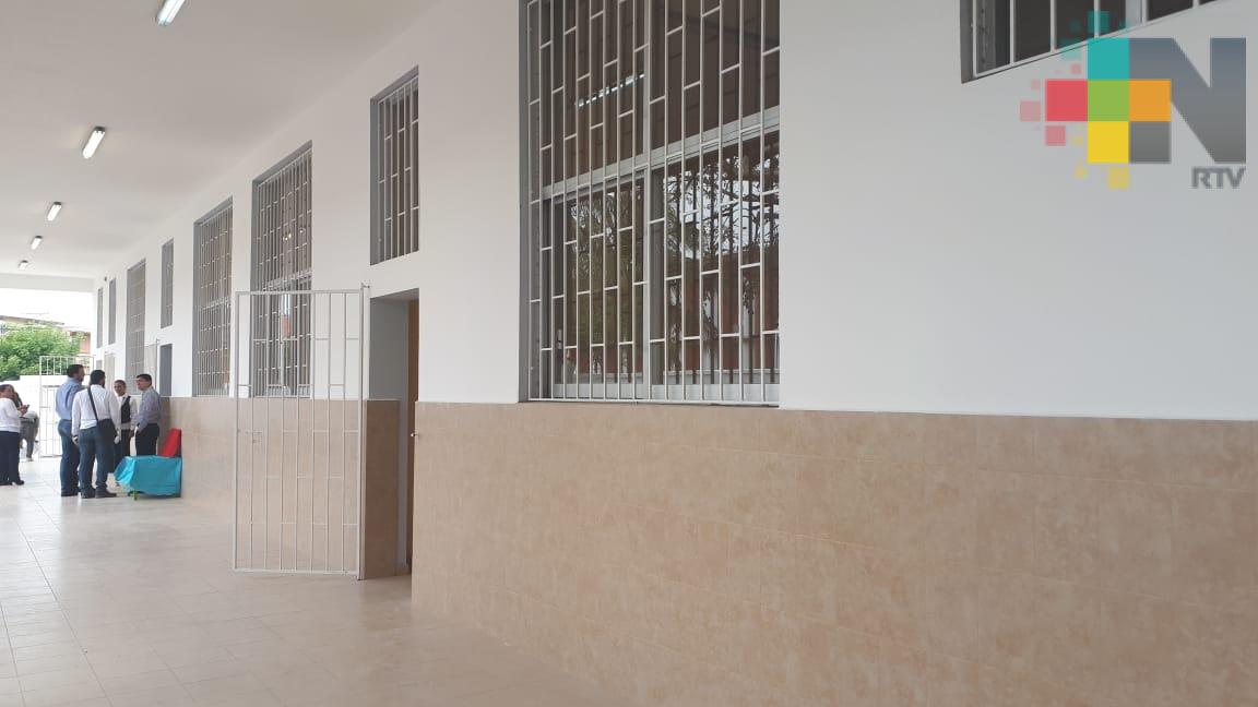 Entregan rehabilitado jardín de niños «Federico Froebel» de la ciudad de Veracruz