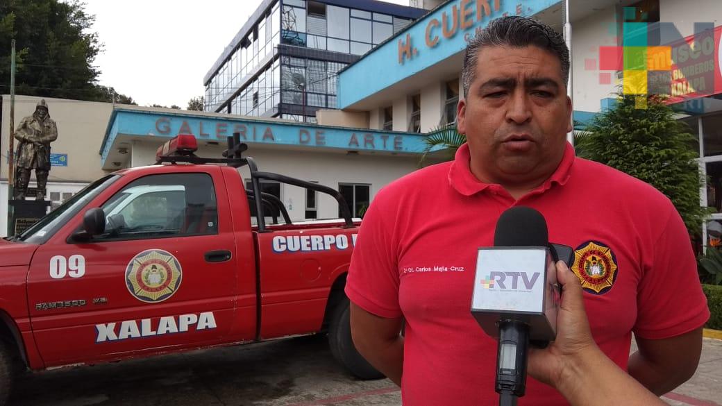 Bomberos de Xalapa invita a adquirir su calendario 2019