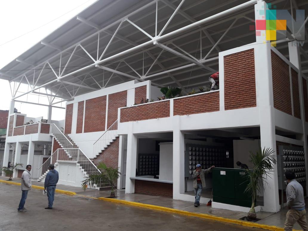 Inauguran mercado de Tlapacoyan