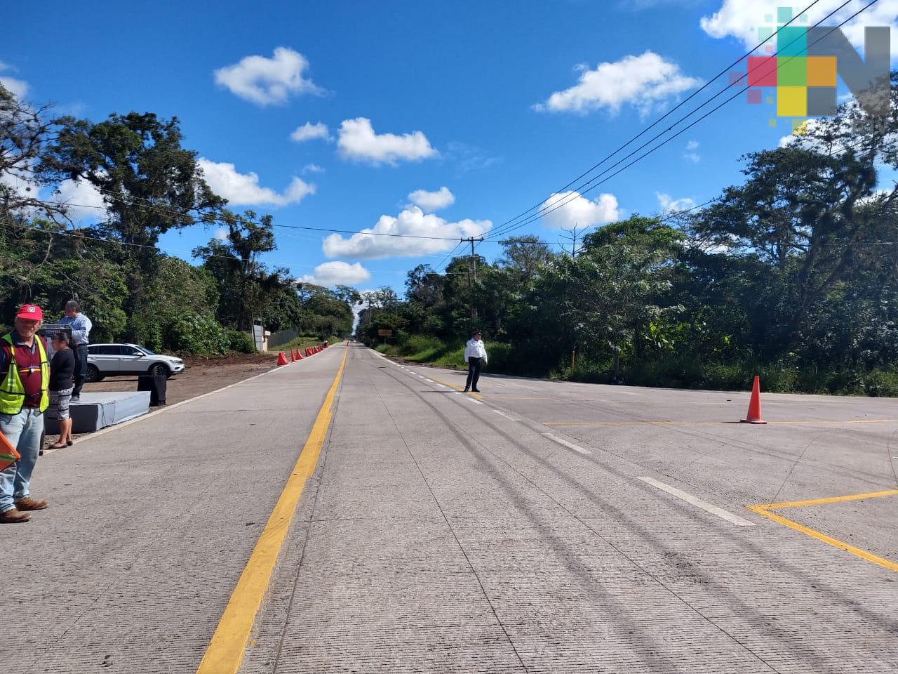 No dejaré obras inconclusas, destaca gobernador Yunes al inaugurar reconstrucción de carretera Las Trancas-La Estanzuela-Totutla