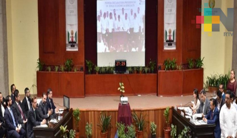 Comparece titular de Sedecop ante el Congreso del Estado