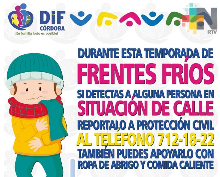 Mantendrá DIF Córdoba albergue abierto ante la temporada de frío