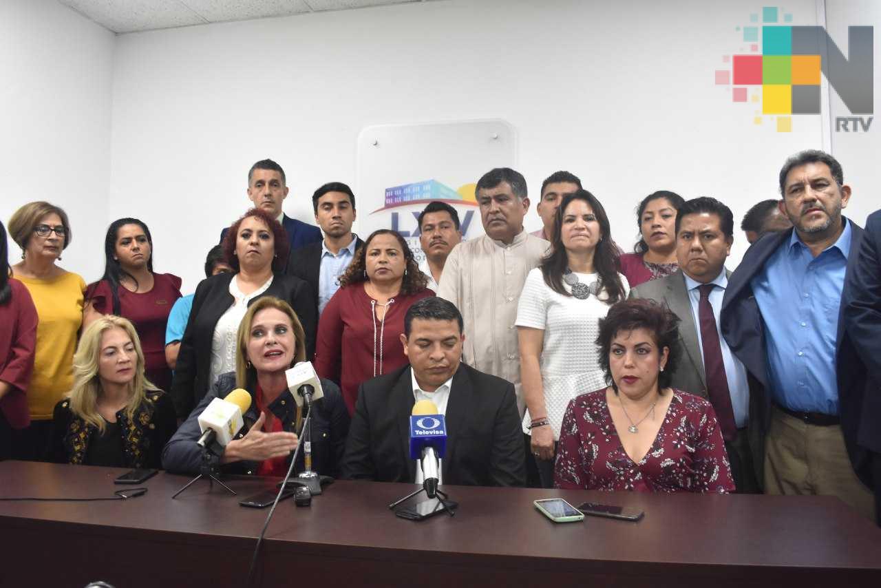 Legisladores de Morena votarán a favor de la reestructuración de la deuda pública de Veracruz
