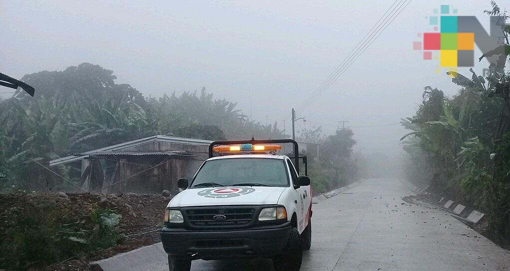 Por bajas temperaturas activan refugios temporales en Tlapacoyan