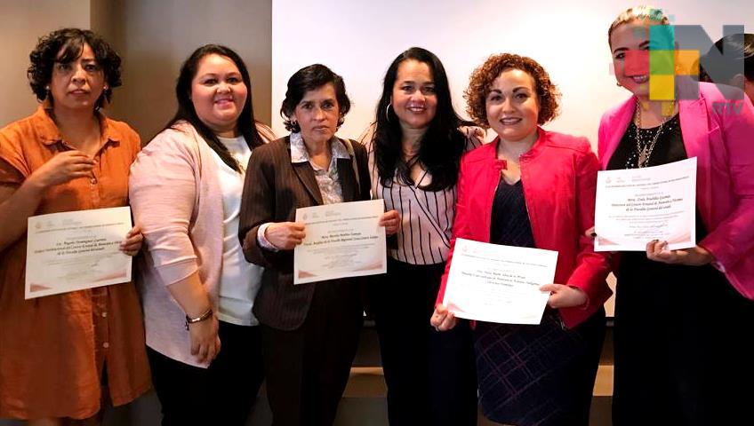 Reconocen labor de personal de FGE  por atención a Declaratoria de Alerta de Género