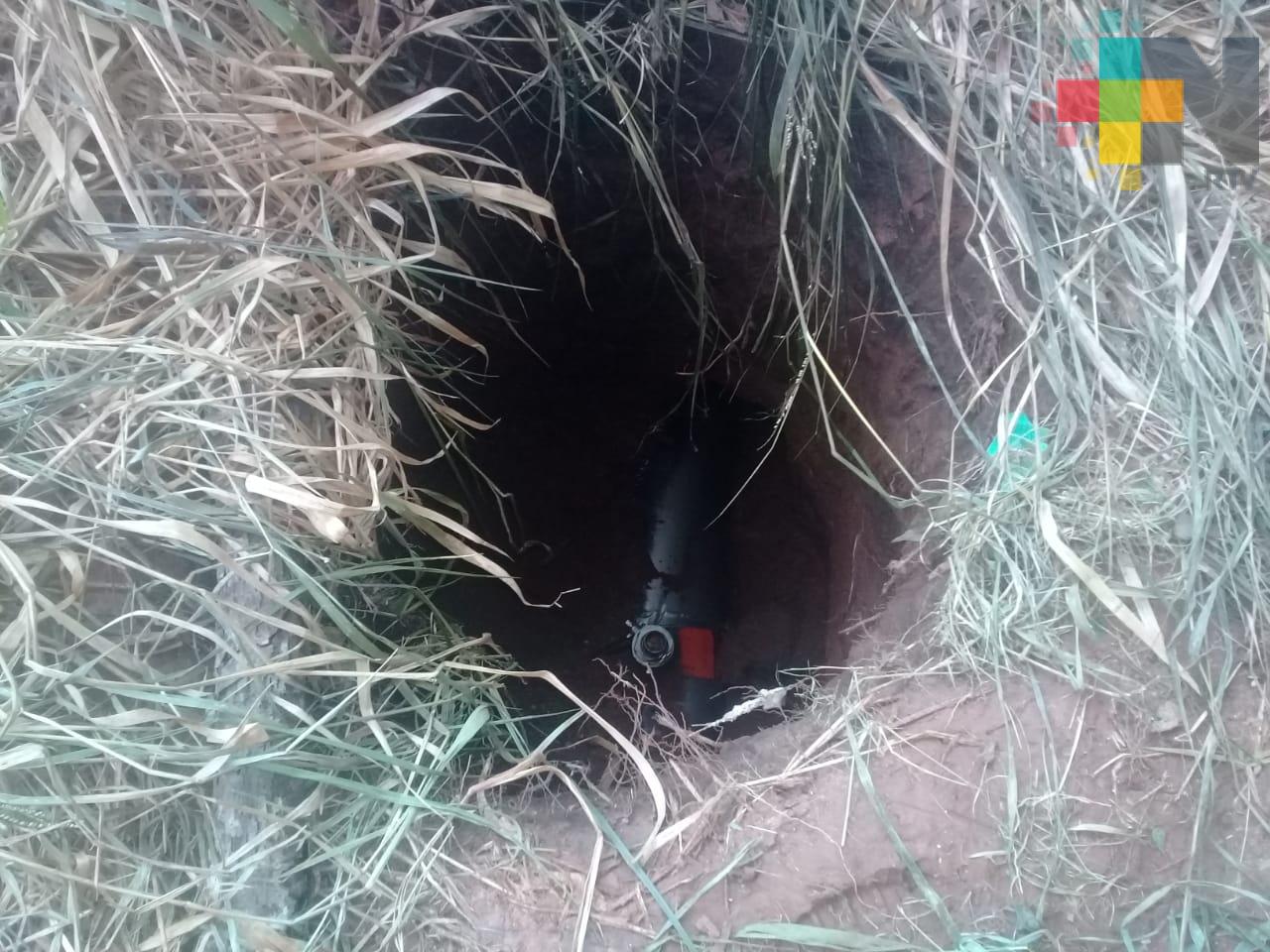 Atendió Pemex incendio localizado fuera del derecho de vía en el ejido Colonia Hidalgo, en Acayucan