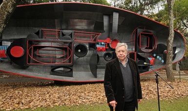 Manuel Felguérez, un hombre que representa la libertad y el espíritu creativo: María Cristina García Cepeda