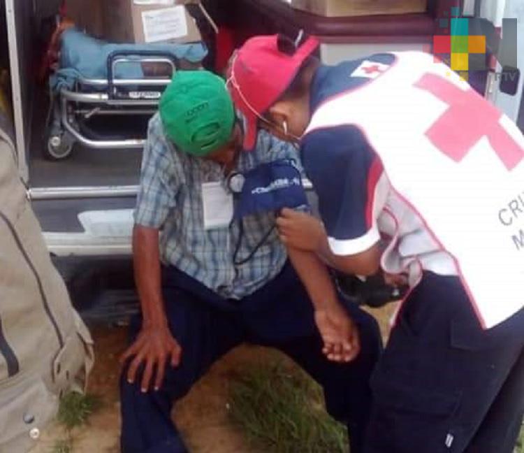 Más de 400 migrantes fueron atendidos por la Cruz Roja de Coatzacoalcos