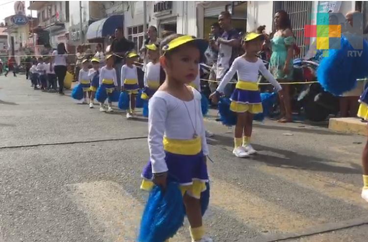 Niños de preescolar de Tierra Blanca celebran inicio de la Revolución Mexicana