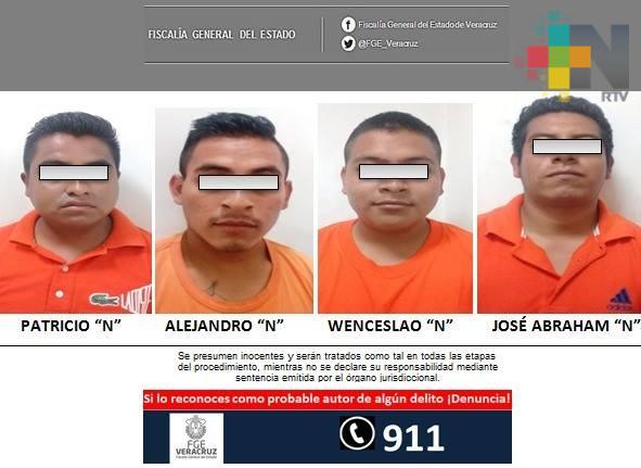 Vinculan a proceso a cuatro probables homicidas, en Papantla