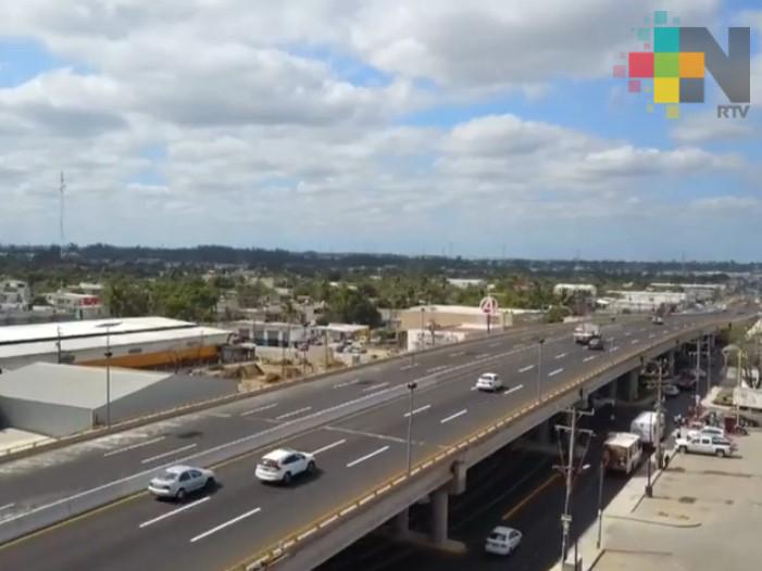 Gobernador Yunes y alcalde inauguran Paso Superior Vehicular “Nuevo Veracruz”