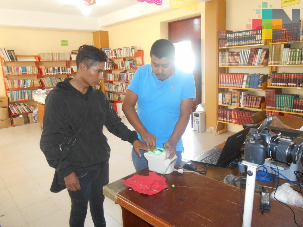 INE ha realizado cerca de dos mil trámites de credencialización en la sierra norte de Veracruz