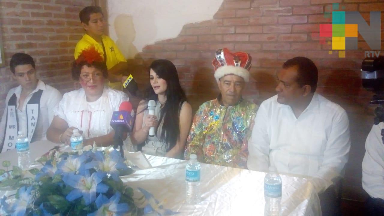 Candidata a reina del Carnaval de Veracruz 2019 presenta plan de campaña